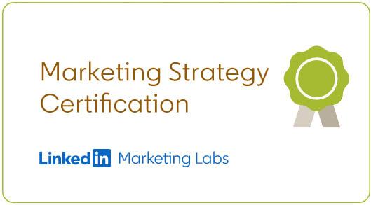 LinkedIn Zertifikat Marketingstrategie